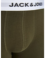 JACK&JONES PLUS JACBASIC WHITE WB TRUNKS 5 PACK NOOS PLS