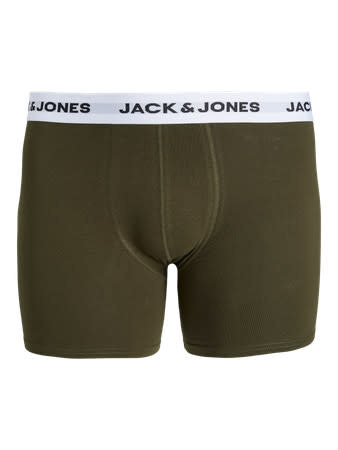JACK&JONES PLUS JACBASIC WHITE WB TRUNKS 5 PACK NOOS PLS