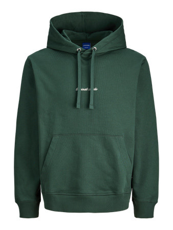 JACK&JONES PLUS JORNORREBRO EMB SWEAT HOOD PLS (2 kleuren)