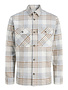 JACK&JONES PLUS JPRRAYLE MELANGE CHECK L/S OVERSHI PLS