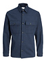 JACK&JONES PLUS JPRRAYLE MELANGE SOLID L/S OVERSHI PLS