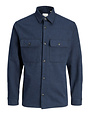 JACK&JONES PLUS JPRRAYLE MELANGE SOLID L/S OVERSHI PLS