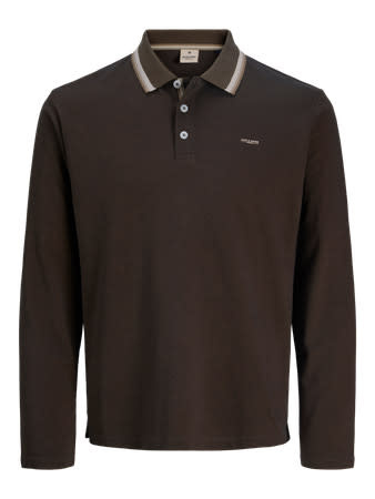 JACK&JONES PLUS JPRBLUALVES LS POLO PLS