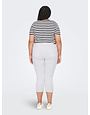ONLY CARMAKOMA CARWILLY REG WAIST DNM CAPRI NOOS (2 kleuren)
