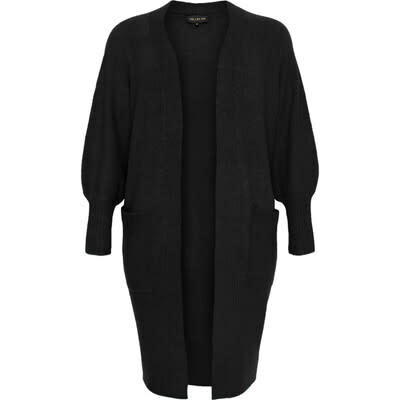 NO. 1 BY OX Long Cardigan w. balloon sleeves (meerdere kleuren)