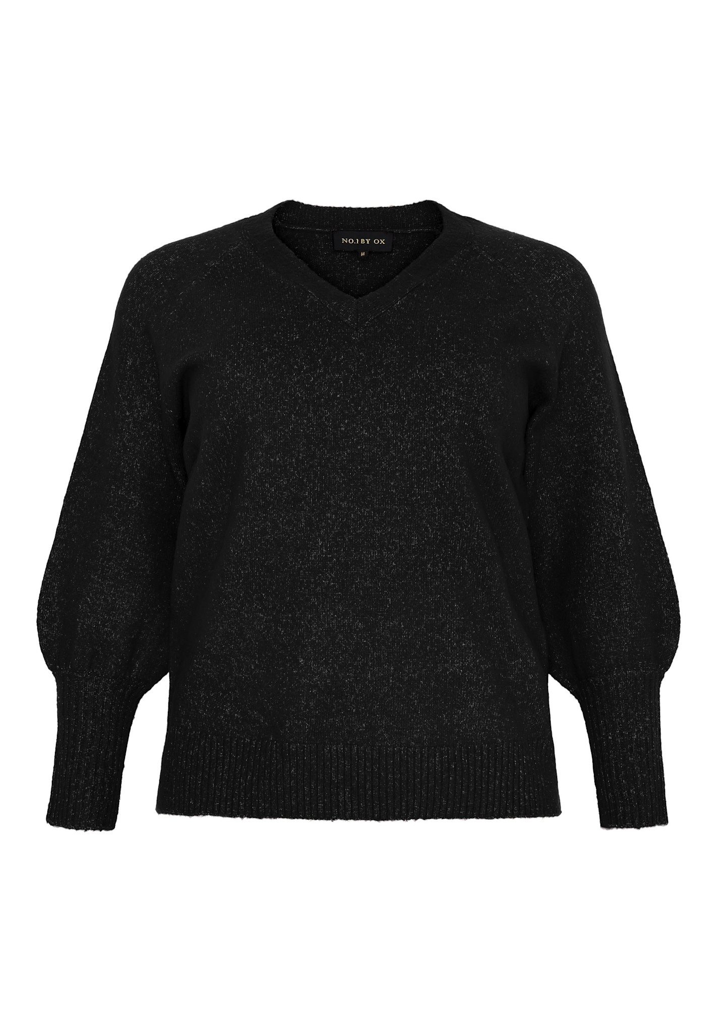 NO. 1 BY OX Sweater V neck w balllon sleeves (2 kleuren)