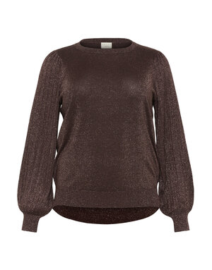 Kaffe Curve KCregitta Pleat LS Pullover