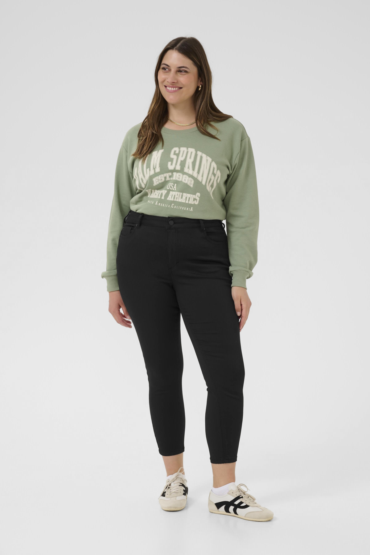 Kaffe Curve KCdina Slim Cropped Jeans