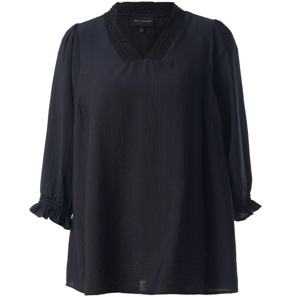 Studio SFeodora Blouse with smock neck