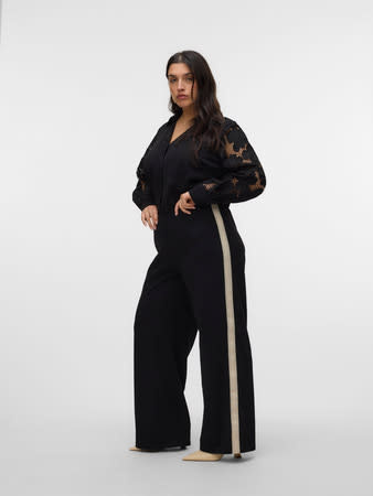 Vero Moda Curve VMCBERLIN MW WIDE PANEL PANT CUR