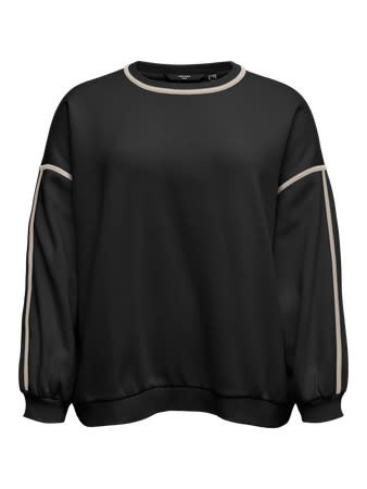 Vero Moda Curve VMCSHIRLEY LS O-NECK SWEAT JRS GA CUR (2 kleuren)