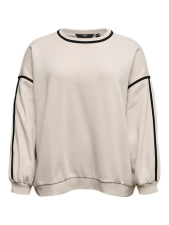 Vero Moda Curve VMCSHIRLEY LS O-NECK SWEAT JRS GA CUR (2 kleuren)
