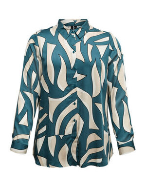 Vero Moda Curve VMCCINDY REGINA LS SHIRT WVN GA CUR