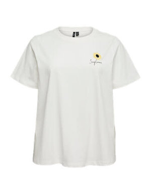 Vero Moda Curve VMCULLA PAULINA SS TOP BOX JRS CUR