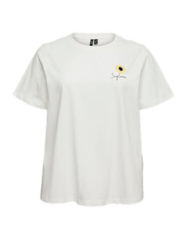 Vero Moda Curve VMCULLA PAULINA SS TOP BOX JRS CUR