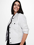 ONLY CARMAKOMA CARWESPA LS JACKET WHITE DNM NOOS