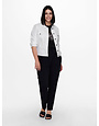 ONLY CARMAKOMA CARWESPA LS JACKET WHITE DNM NOOS