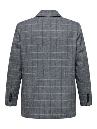 ONLY CARMAKOMA Cardagmar Life Check Blazer OTW