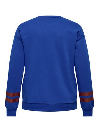 ONLY CARMAKOMA CARBEN L/S O-NECK SWEAT JRS