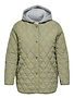 ONLY CARMAKOMA CARRISSO LIFE HOOD QUILT JACKET OTW