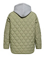 ONLY CARMAKOMA CARRISSO LIFE HOOD QUILT JACKET OTW