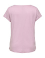 ONLY CARMAKOMA CARNICKY LIFE CAPSLEEVE V-NECK TOP JRS