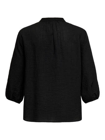 ONLY CARMAKOMA CARLYNE LIFE 3/4 V-NECK TOP WVN