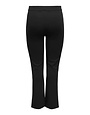 ONLY CARMAKOMA CARMARCELLA HW SLIT FLARE LEGGING  PNT