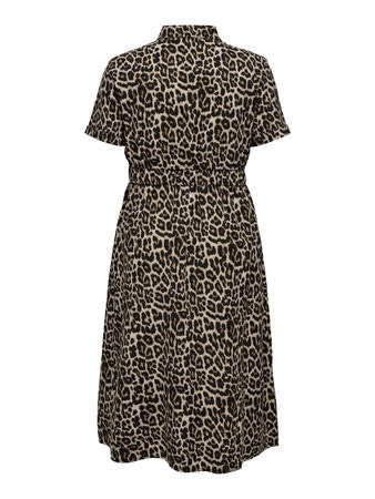 ONLY CARMAKOMA CARARIS LIFE 2/4 LONG SHIRT DRESS PNT
