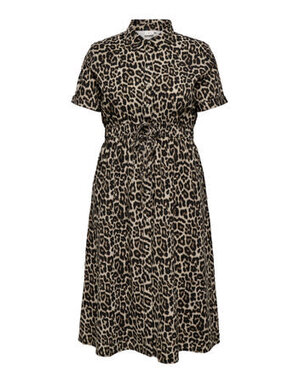 ONLY CARMAKOMA CARARIS LIFE 2/4 LONG SHIRT DRESS PNT
