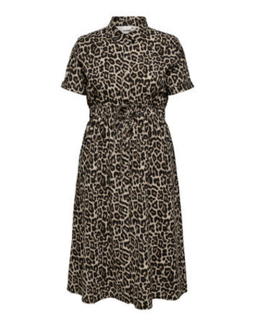 ONLY CARMAKOMA CARARIS LIFE 2/4 LONG SHIRT DRESS PNT