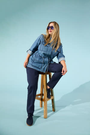 ONLY CARMAKOMA CARKENYA L/S UTILITY DNM JKT AKM