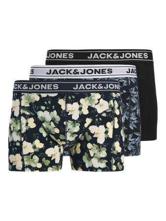 JACK&JONES PLUS JACRAY FLOWER TRUNKS 3 PACK PLS