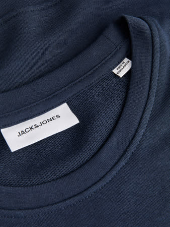 JACK&JONES PLUS JJDEVIN DAYTONA PRINT SWEAT CREW N PLS (3 kleuren)