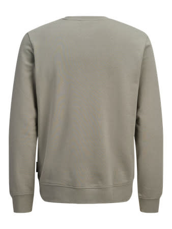 JACK&JONES PLUS JJDEVIN DAYTONA PRINT SWEAT CREW N PLS (3 kleuren)