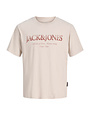 JACK&JONES PLUS JJDEVIN DAYTONA PRINT TEE SS CREW PLS