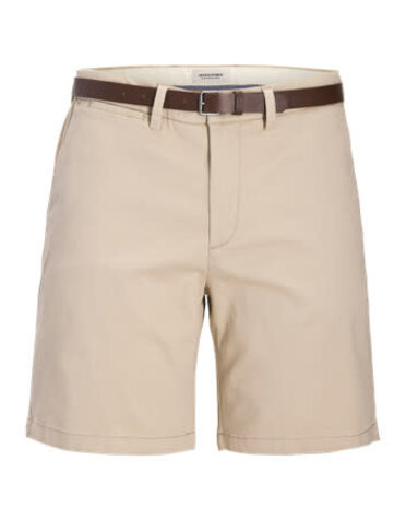 JACK&JONES PLUS JPSTADAM BELTED CHINO SHORTS PLS (3 kleuren)