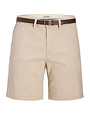 JACK&JONES PLUS JPSTADAM BELTED CHINO SHORTS PLS (3 kleuren)