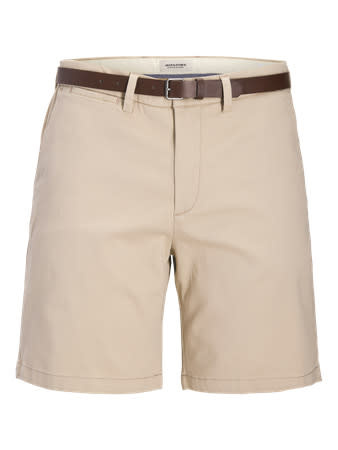 JACK&JONES PLUS JPSTADAM BELTED CHINO SHORTS PLS (3 kleuren)