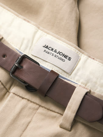 JACK&JONES PLUS JPSTADAM BELTED CHINO SHORTS PLS (3 kleuren)