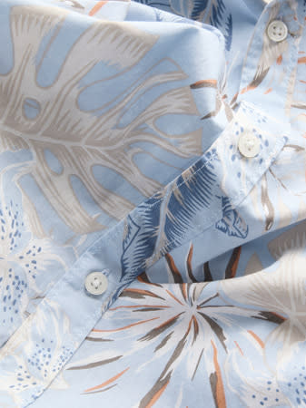 JACK&JONES PLUS JJHONOLULU AOP SHIRT SS PLS (2 kleuren)