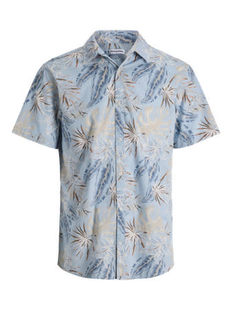 JACK&JONES PLUS JJHONOLULU AOP SHIRT SS PLS (2 kleuren)