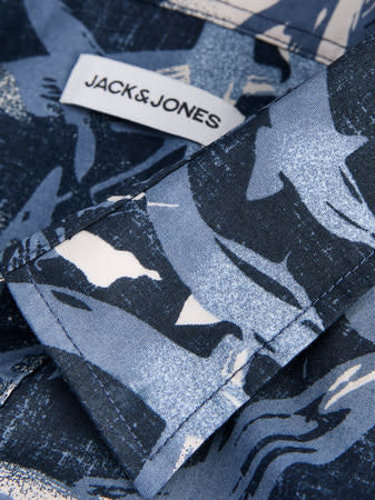 JACK&JONES PLUS JJHONOLULU AOP SHIRT SS PLS (2 kleuren)