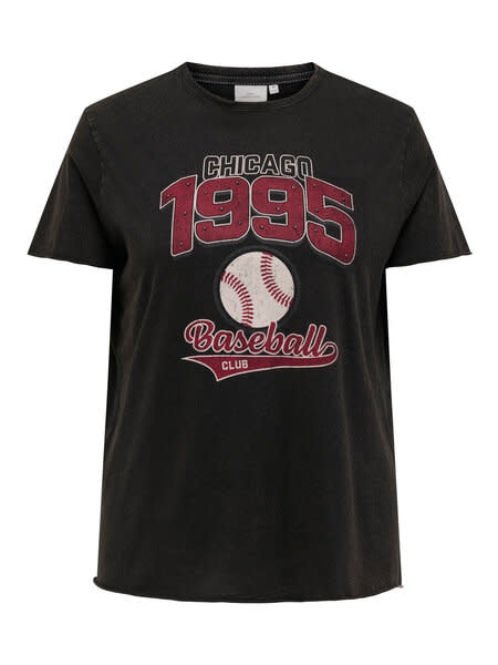 ONLY CARMAKOMA CARMIKO LIFE WASHED SS REG TEE JRS (2 kleuren)