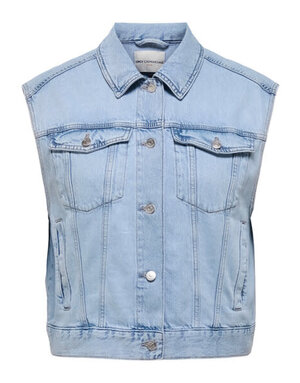 ONLY CARMAKOMA CARROBYN S/L DNM VEST TAI