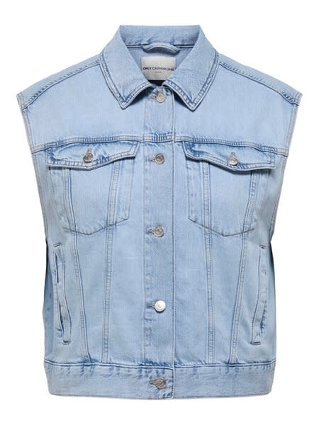 ONLY CARMAKOMA CARROBYN S/L DNM VEST TAI