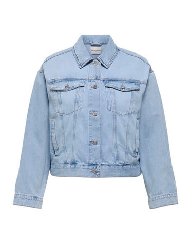 ONLY CARMAKOMA CARROBYN L/S DNM JACKET TAI