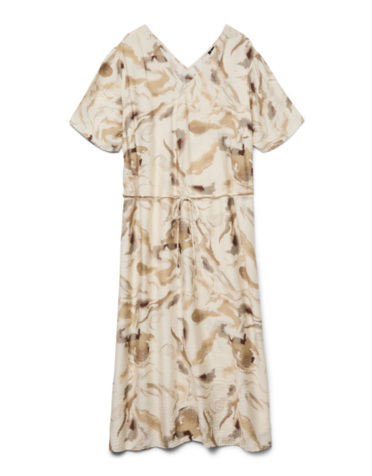 Vero Moda Curve VMCCILLE CHRISTA 2/4 7/8 DRESS WVN GACUR