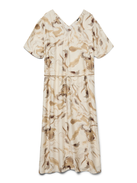 Vero Moda Curve VMCCILLE CHRISTA 2/4 7/8 DRESS WVN GACUR