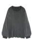 Vero Moda Curve VMCTALIA LS O-NECK PULLOVER BOO CUR